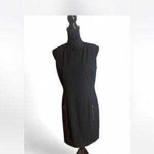 MICHAEL Michael Kors Black Dress with Gold Accents